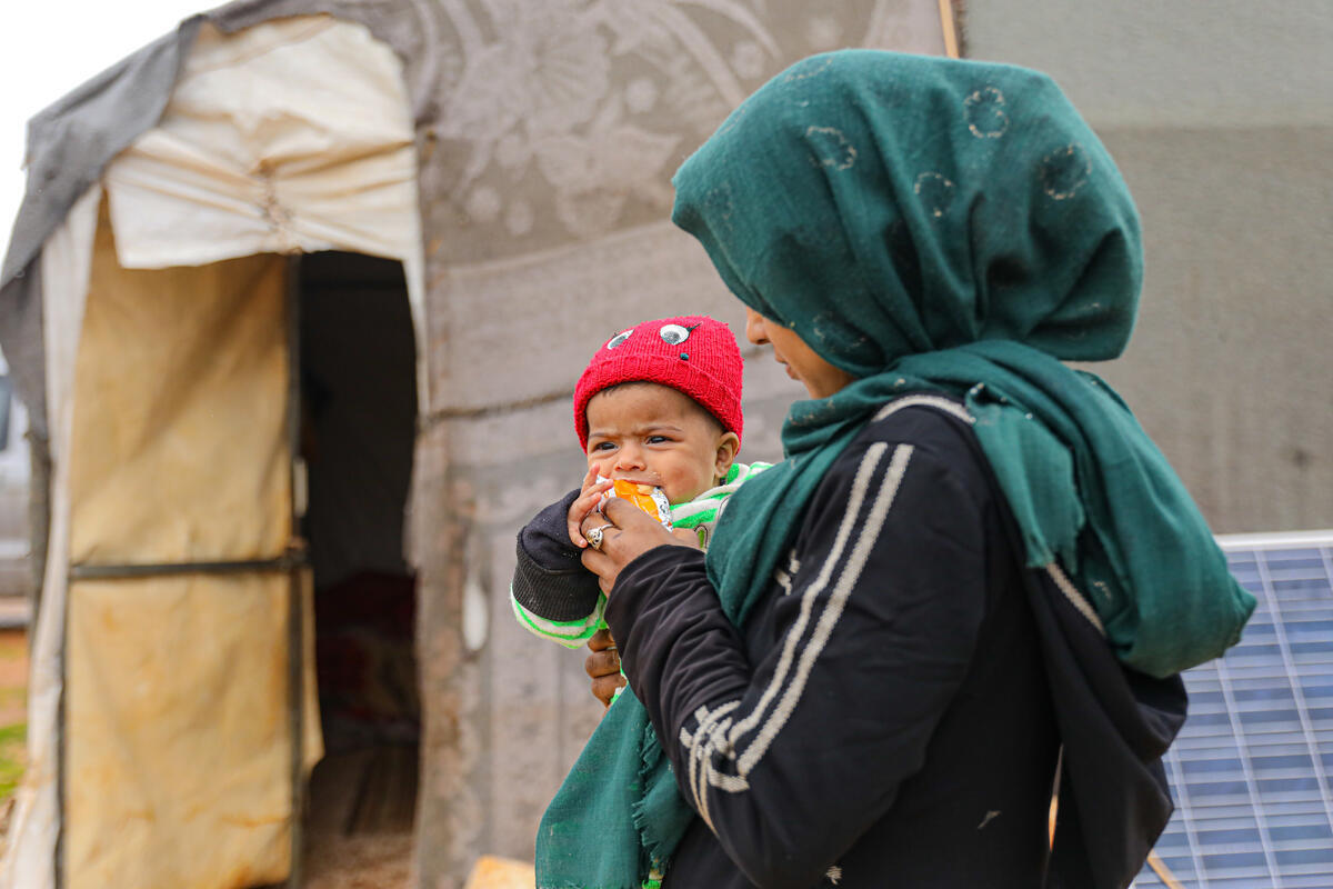 Selma en haar moeder - Giro555 - Syrië